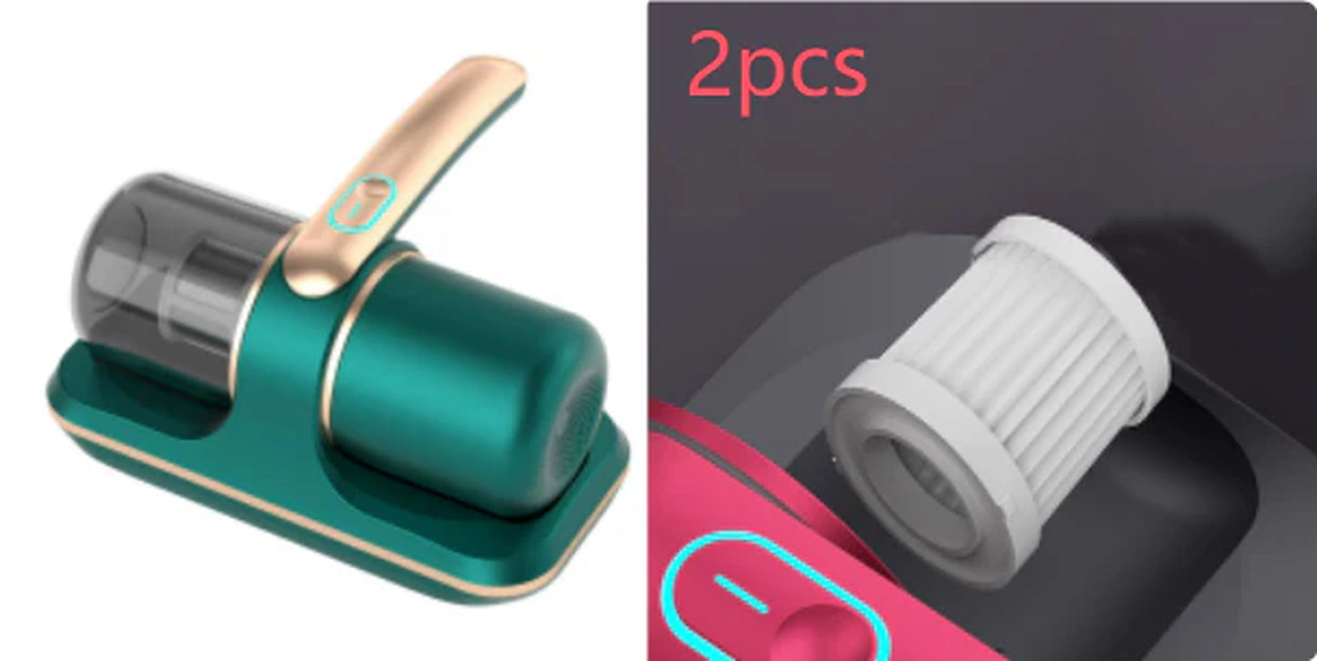 Portable Cordless Dust Mite Killer Rechargeable Home UV Sanitizer Dry Vacuum