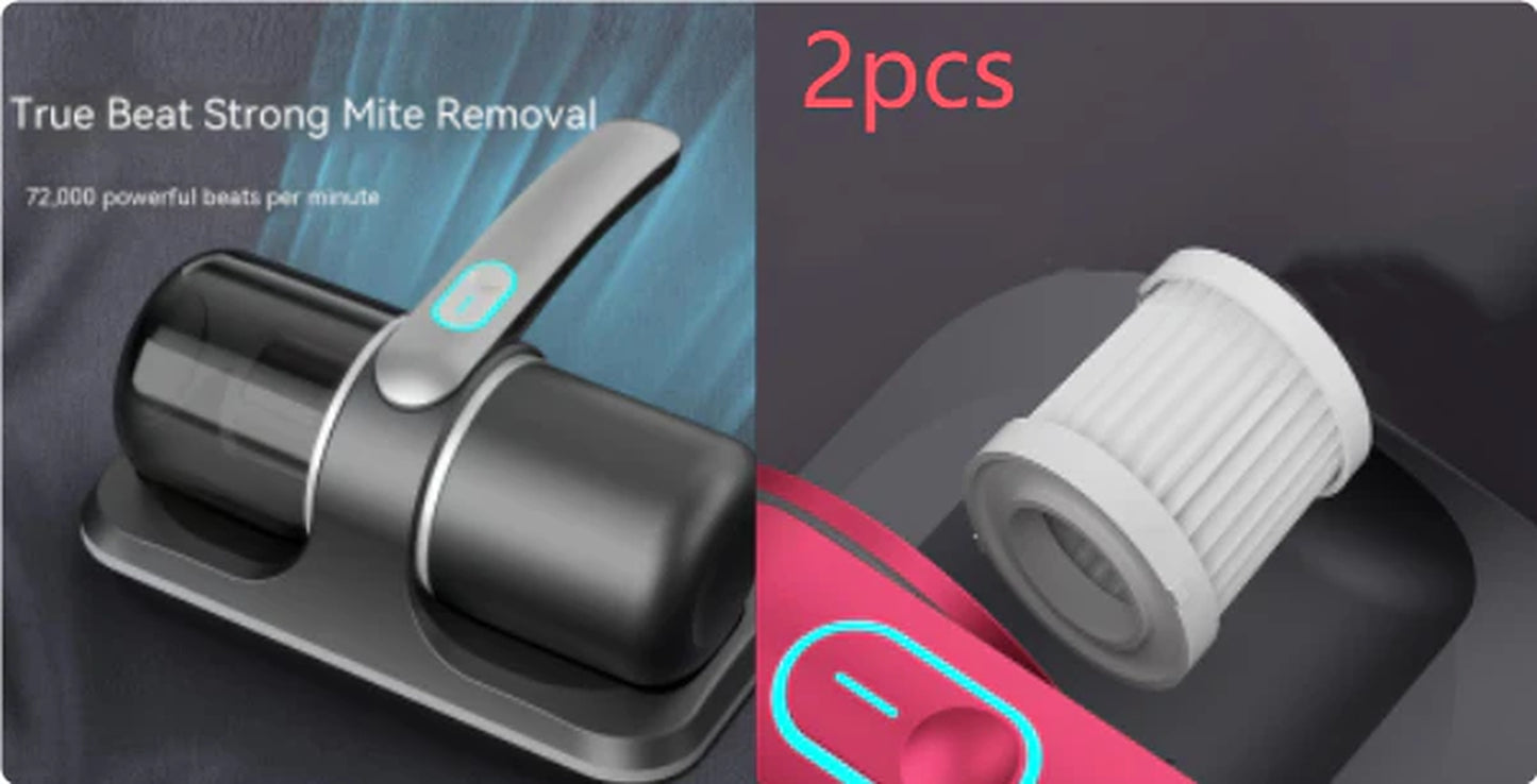 Portable Cordless Dust Mite Killer Rechargeable Home UV Sanitizer Dry Vacuum